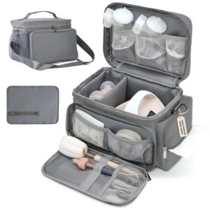Breast Pump Bag Fit for Spectra S1 and S2, Wearable Breast Pump Bags with Milk Pack